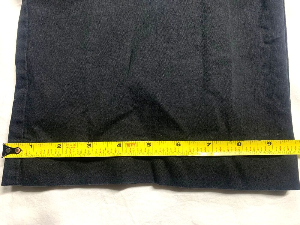 Current Mood Dolls Kill Black Wide Leg Buckle Cargo Pants Goth Grunge Size M - Picture 7 of 8